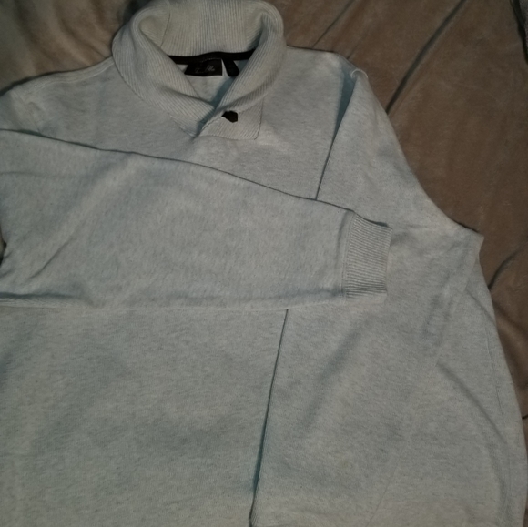 Men's Large Tasso Elba Cream colored sweater - Picture 2 of 4